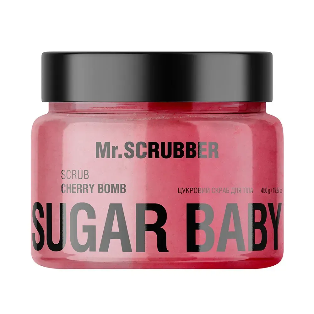 Скраб для тіла цукровий Mr.SCRUBBER Sugar Baby Cherry Bomb