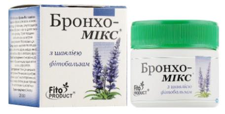 Фитобальзам при простуде с шалфеем Fito Product Бронхо-Микс 20 мл (4820159300556)