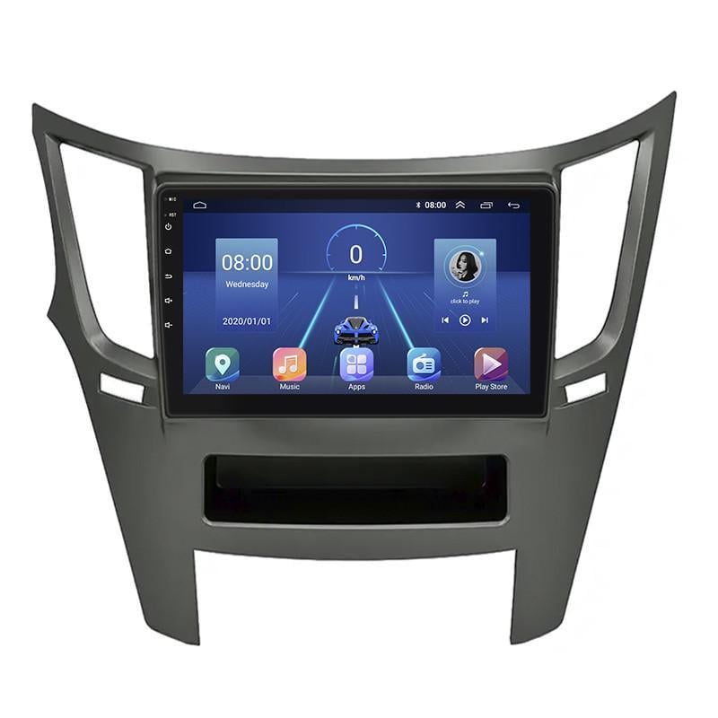 Автомагнитола штатная Lesko для Subaru Outback IV 2009-2012 9" 4/32Gb 4G Wi-Fi GPS Top MOB