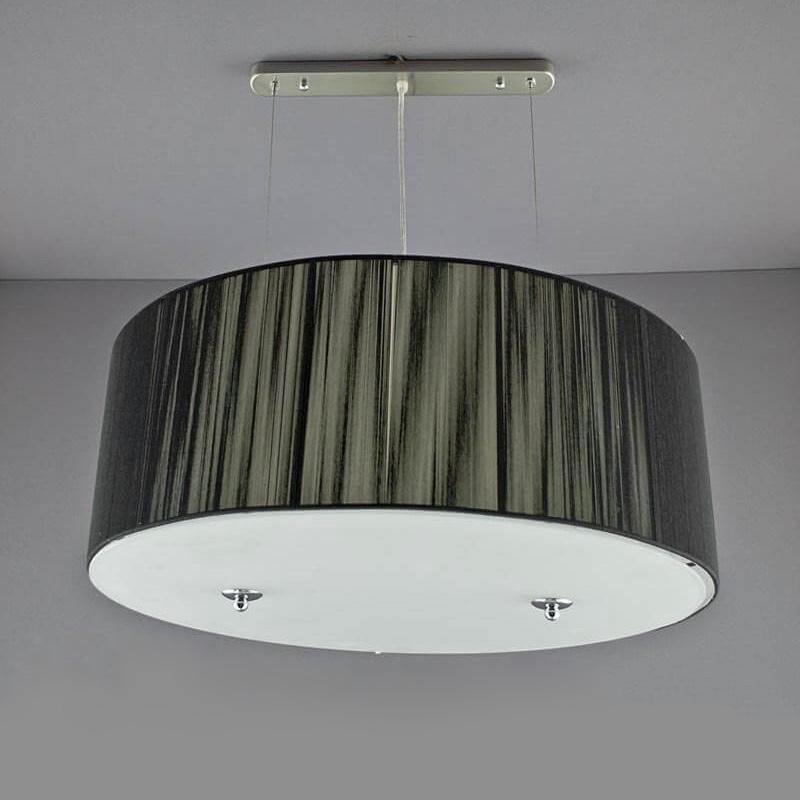 Люстра подвесная Light House SL-10293/4P SI BK с абажуром на 4 лампы Черный