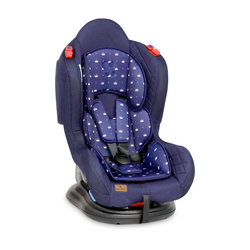 Автокресло Lorelli Jupiter+SPS 0-25 кг Dark Blue Crowns (47389)
