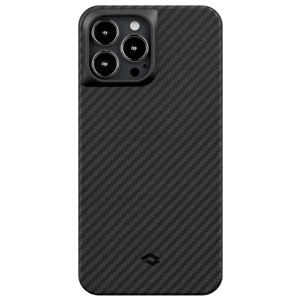Чехол накладка Pitaka MagEZ Case Pro for iPhone 13 Pro Max, Twill Black/Grey (KI1301PMP)