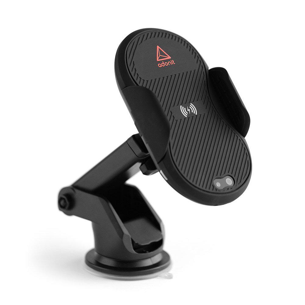 Зарядные устройства для телефонов Adonit беспроводное с автоматическим зажимом Черный(3150-17-07-A)
