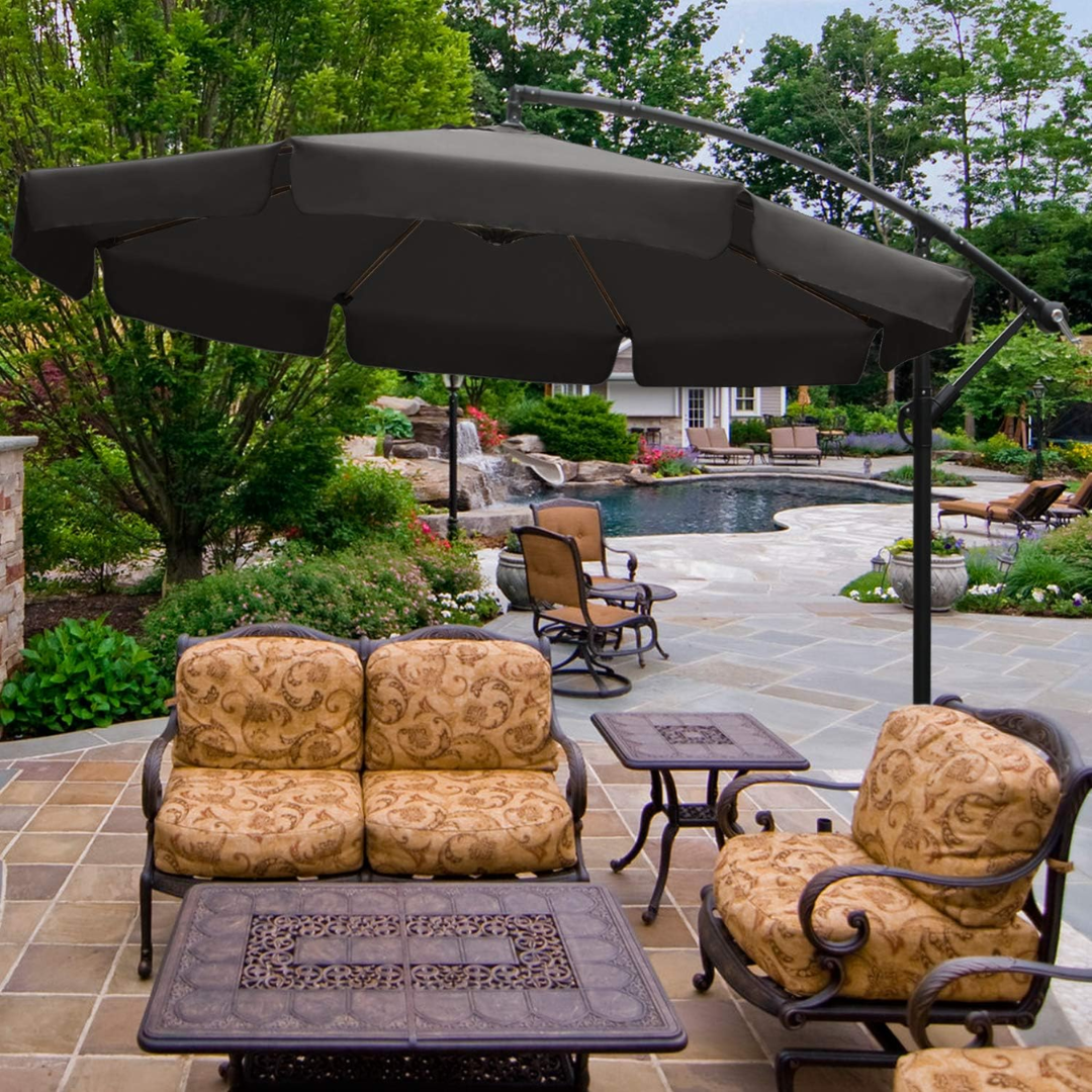 Садовый зонт Di Volio EMPOLI 300 см Серый (1628) - фото 13