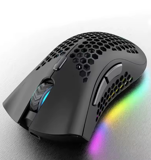 Мышь беспроводная Viper BM600 1600 dpi RGB с подсветкой Черный (2620645231)