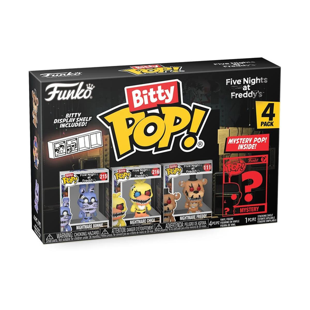 Фігурки Funko Bitty Pop! Funko Pop! Five Nights at Freddy's FNaF Bonnie П'ять ночей з Фредді - фото 2