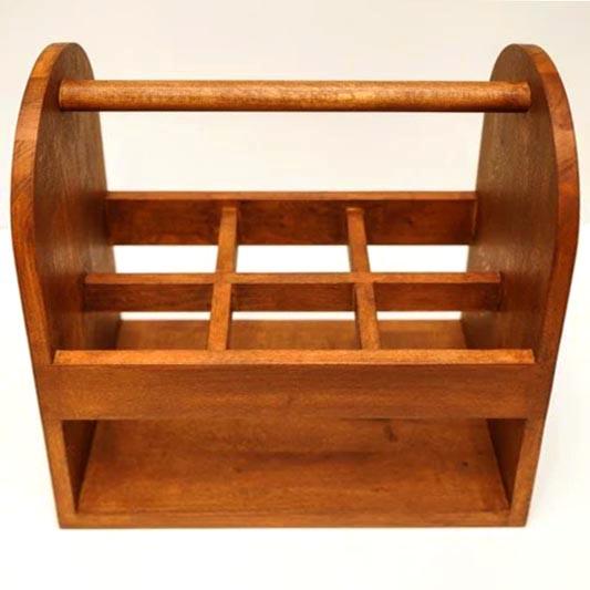 Полка для вина настольная Шони Охра (Впс-011504)