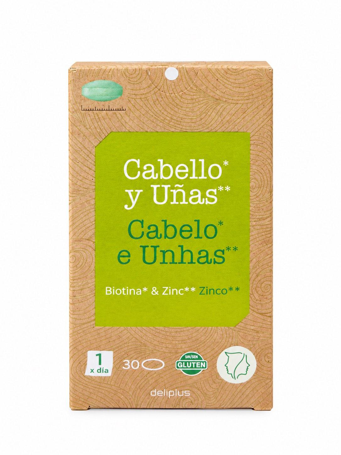 Комплекс для волос и ногтей Cabello y Uñas 30 табл.