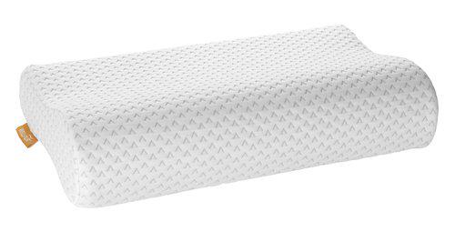 Подушка из полиэстера 30x50x10/7 см Белый