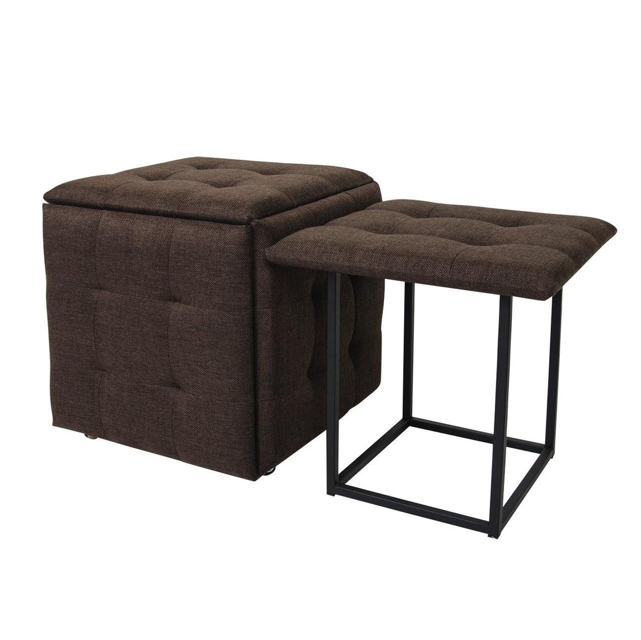 Пуф Куб 5в1 Шоколадный (2660711807)