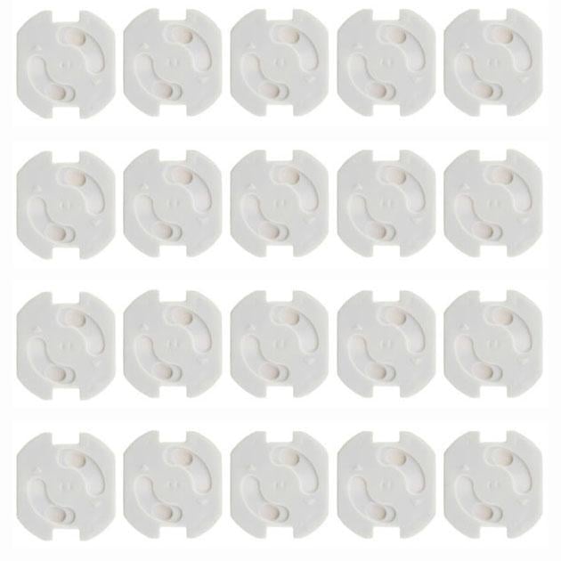 Набор заглушки для розеток от детей Kids Guard 20 шт. Белый (29388823) Набор заглушки для розеток от детей Kids Guard 20 шт. Белый (29388823)