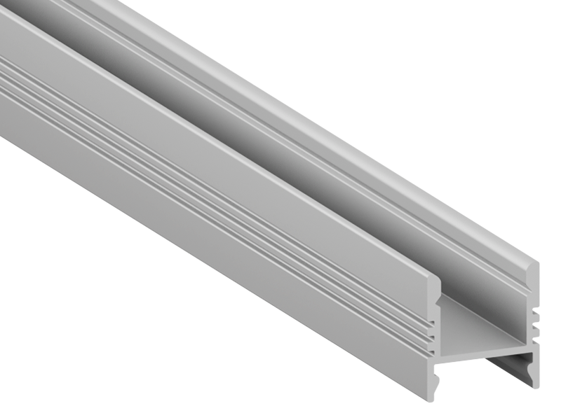 Профиль алюминиевый анодированный LEDUA АЛ-122 ЛПС17 для LED ленты подвесной/накладной 2 м (9480)