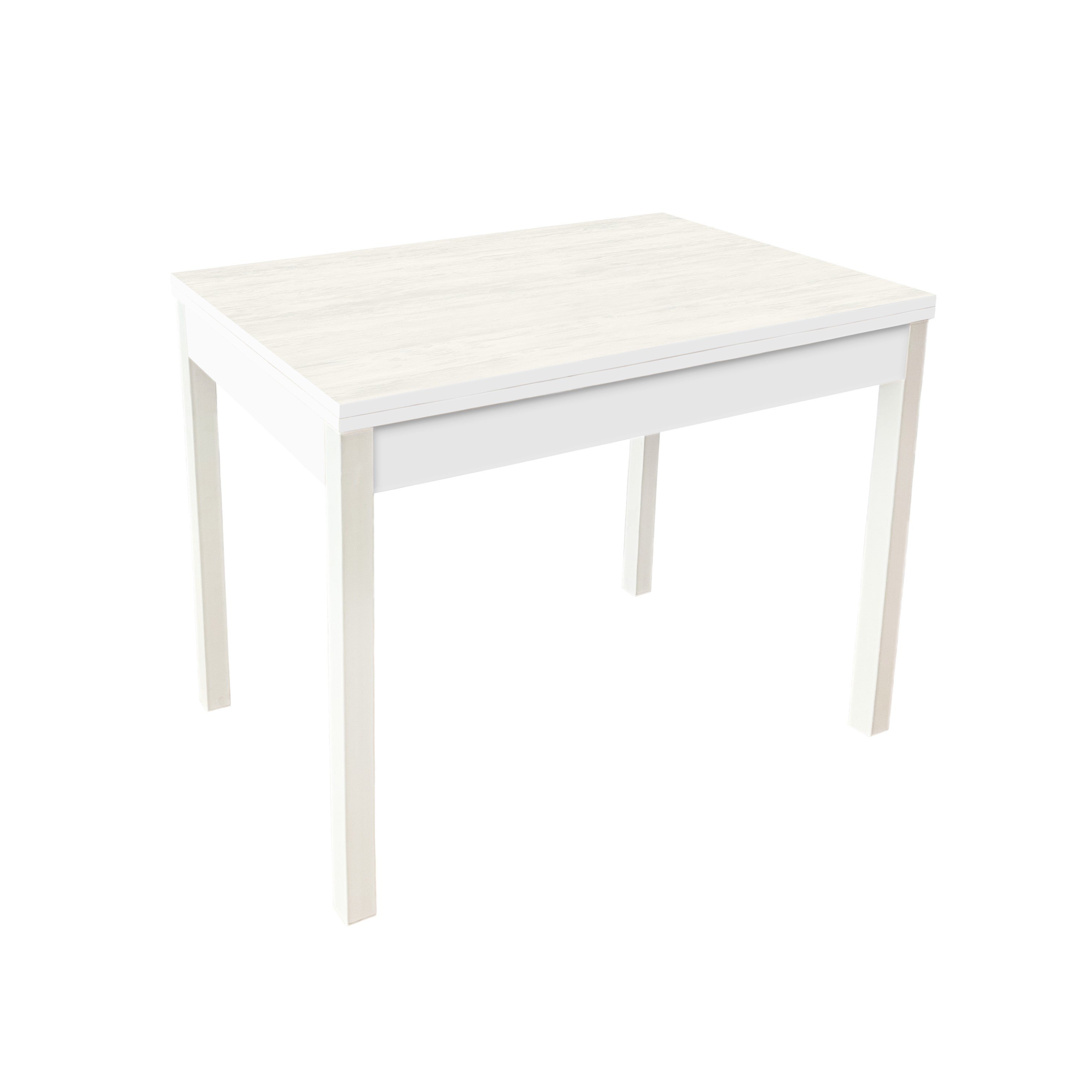 Стол-трансформер ART IN HEAD Lunch 900x765x600 мм Артвуд светлый/Белый (TB19200000010)