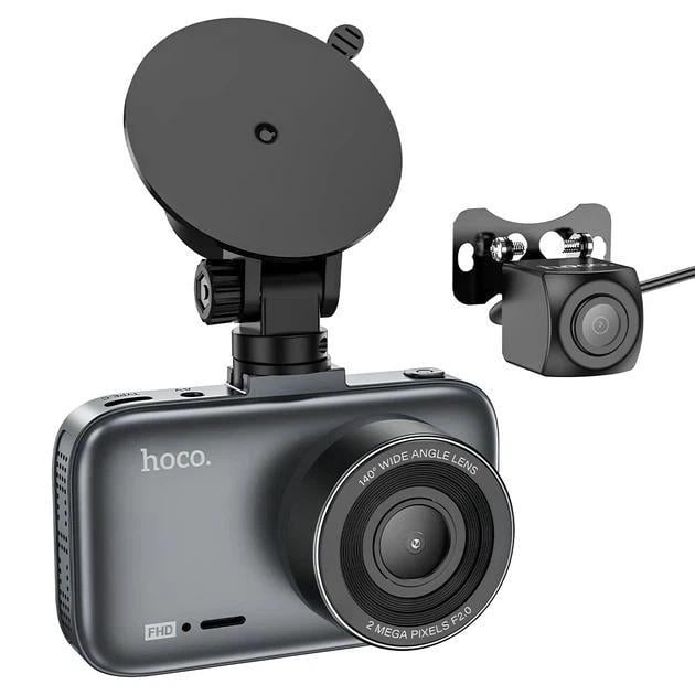 Видеорегистратор автомобильный HOCO DV6 регистратор 3-inch display Черный