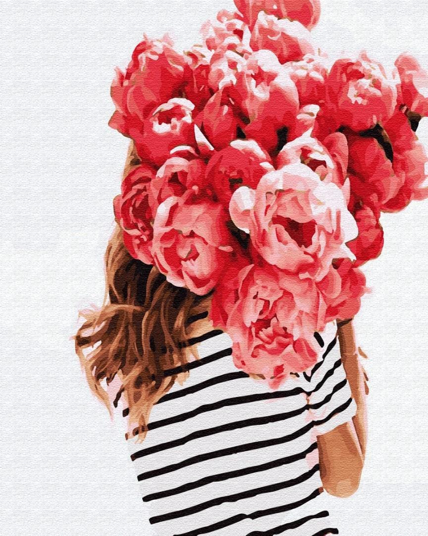 Картина по номерам Brushme GX34171 В объятиях пионов 40x50 см (1317983511) Картина по номерам Brushme GX34171 В объятиях пионов 40x50 см (1317983511)