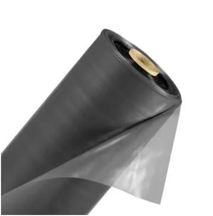 Пленка полиэтиленовая строительная 1,5 м 50 мкм 200 пог.м Черный