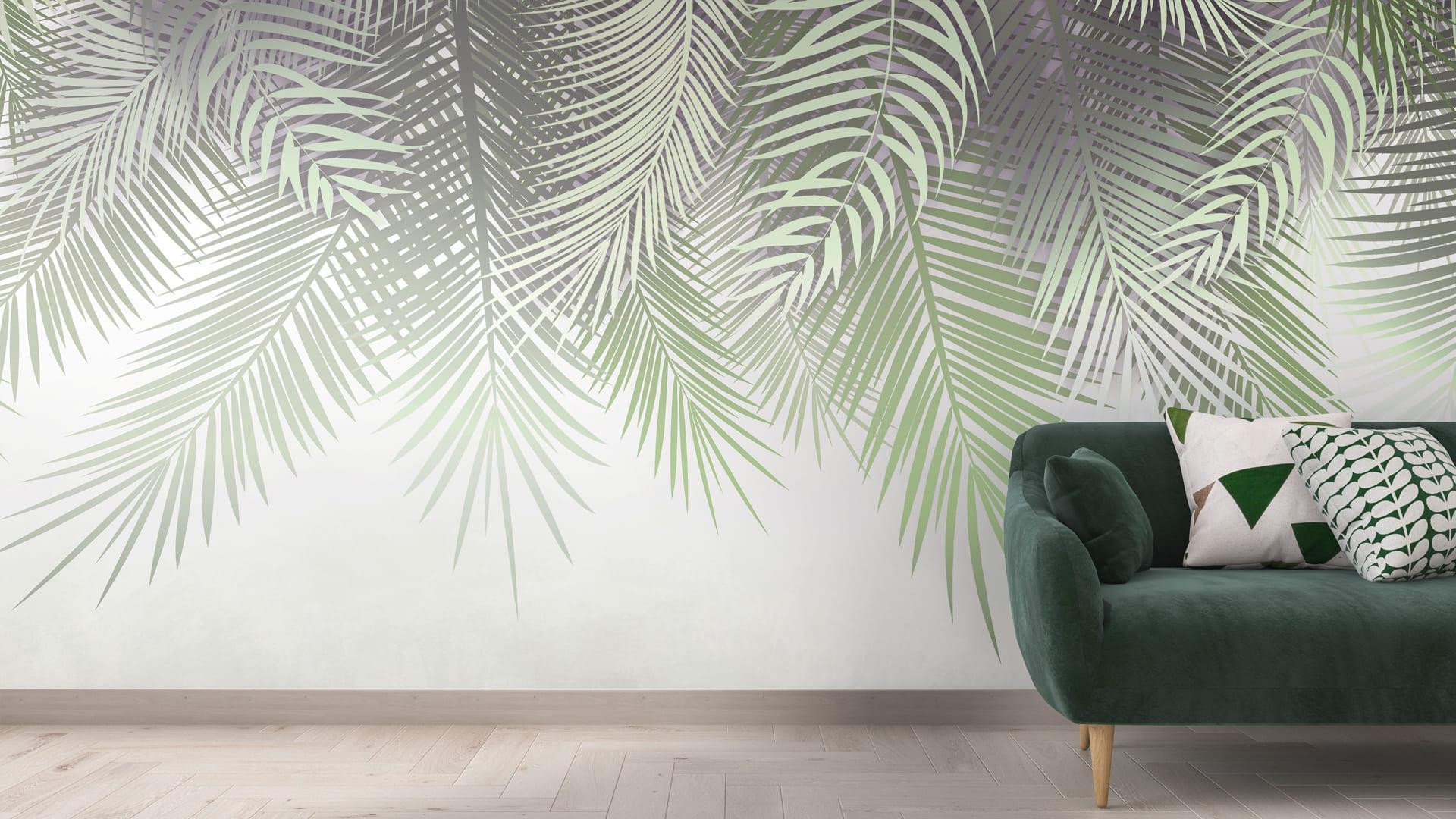 Фотошпалери флізелінові Styleo Print-walls Тінь пальм 0327 350х270 см (Pw-0327/3)