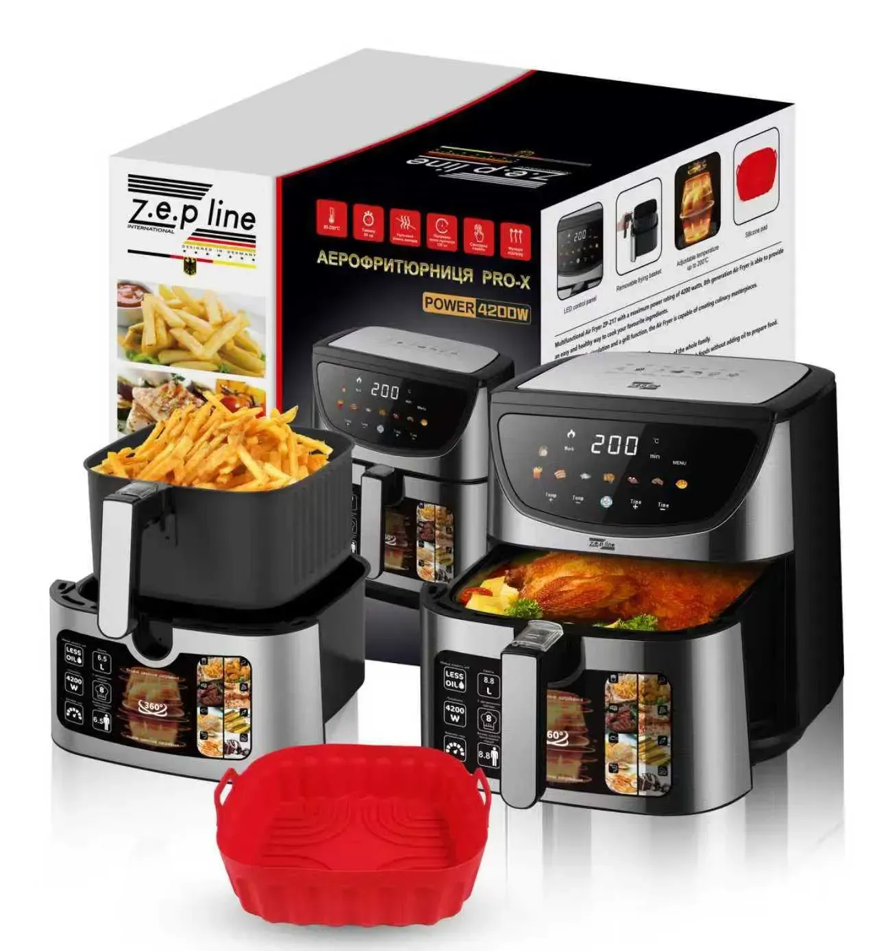 Аэрофритюрница ZepLine PRO-X (31179872)