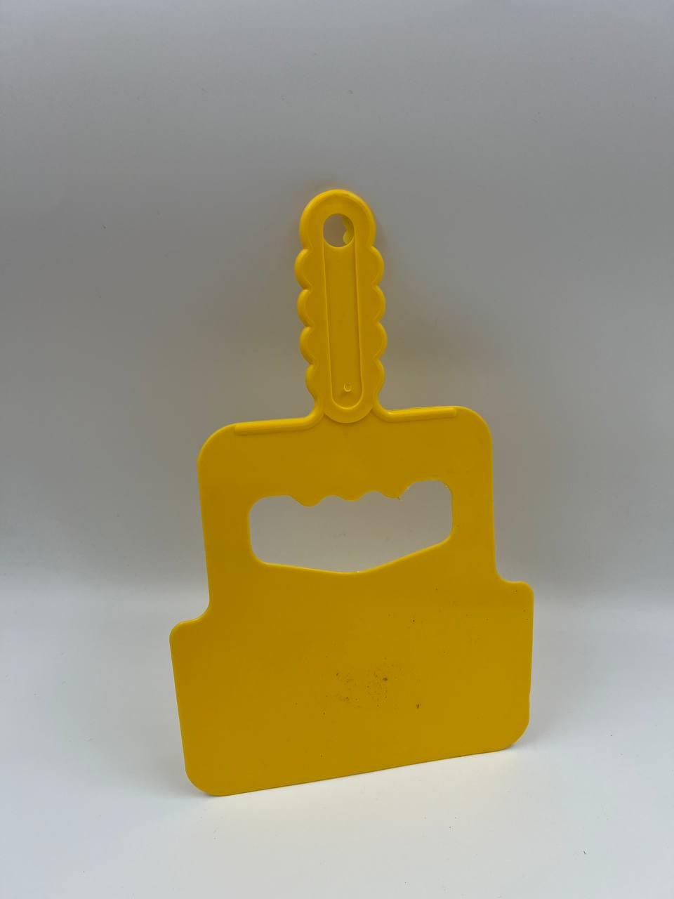 Лопатка-віяло для вугілля Кемпінг Пікнік Жовтий (086)