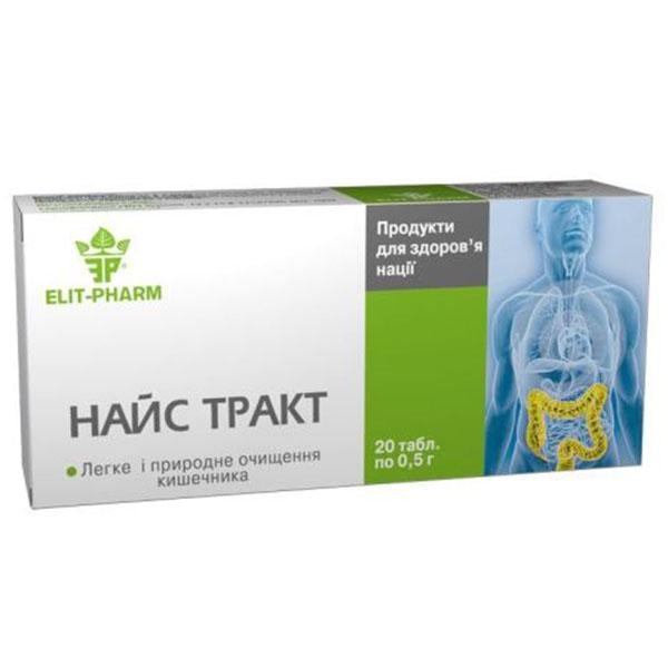 Детокс Elit-Pharm Найс тракт 20 табл. (000025360)