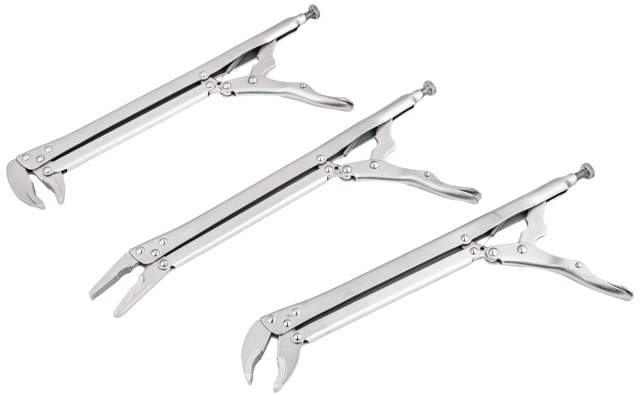 Кліщі затискні Falon-Tech FT5815 Морзе із фіксатором 15" 3 шт.