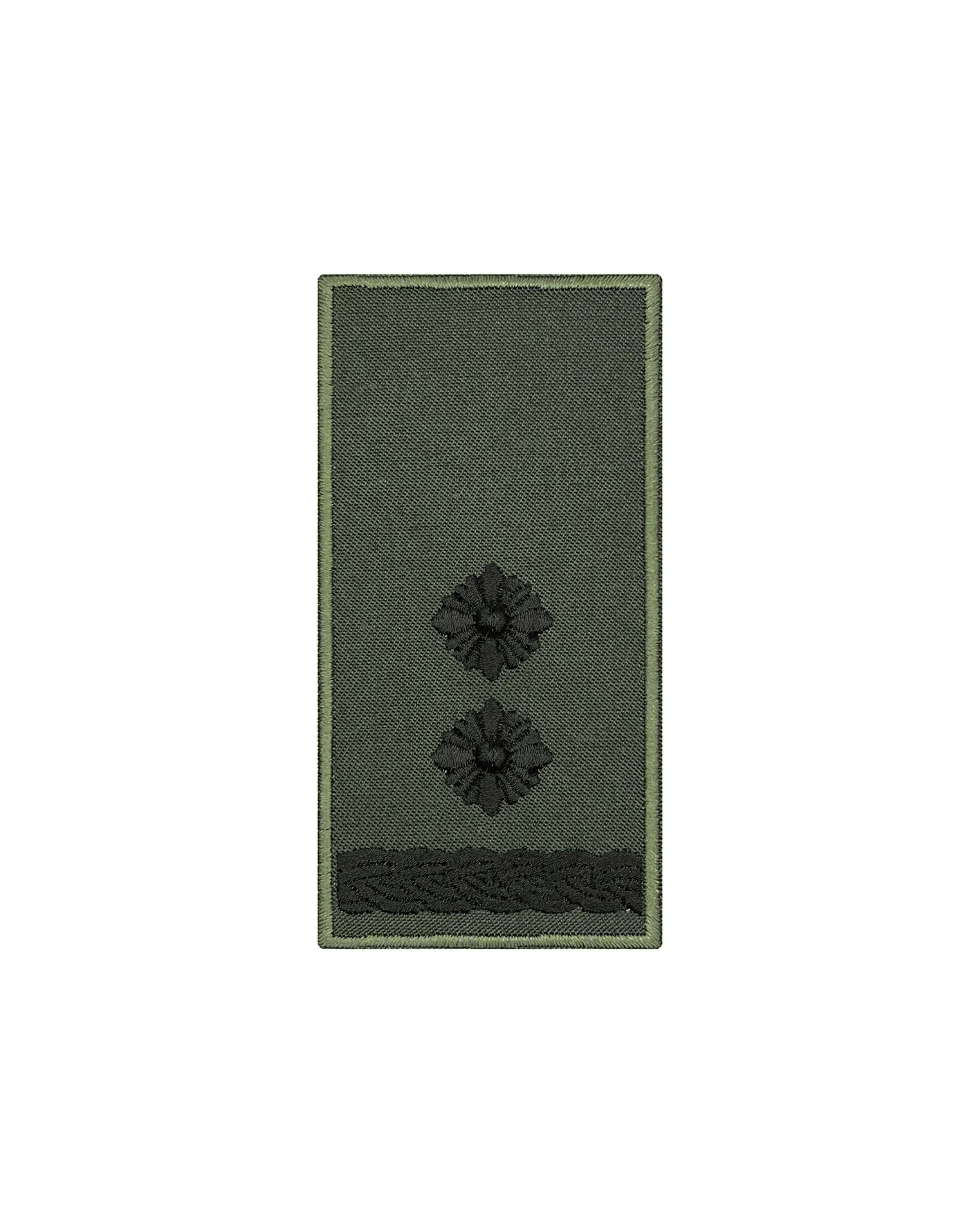 Погон Підполковник НГУ 10х5 см Олива/Чорний (POG.NGU-15.2)