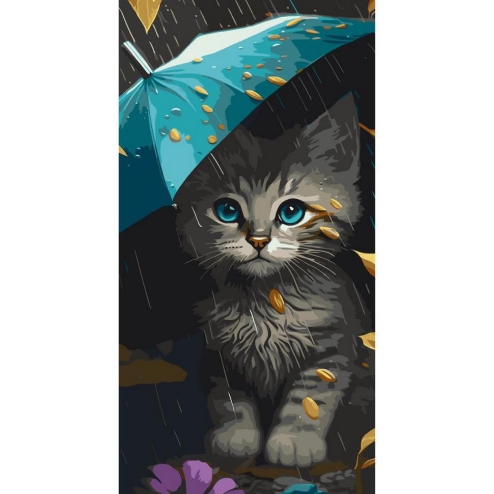 Картина за номерами ART CRAFT 11534-AC Миле кошеня 40х80 см (2228960833)