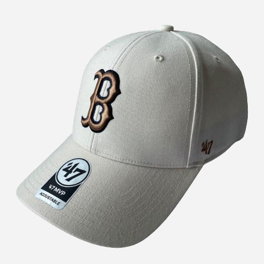 Кепка MVP 47 Brand MLB BOSTON RED SOX Unisex OSFA Світло-піщаний/Коричневий (196895673365)