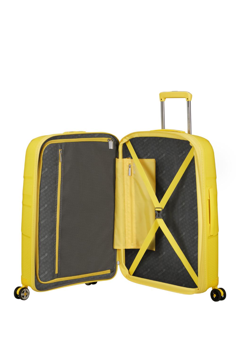 Чемодан American Tourister STARVIBE 67х46х27/30 см Желтый (MD5*06003) - фото 3