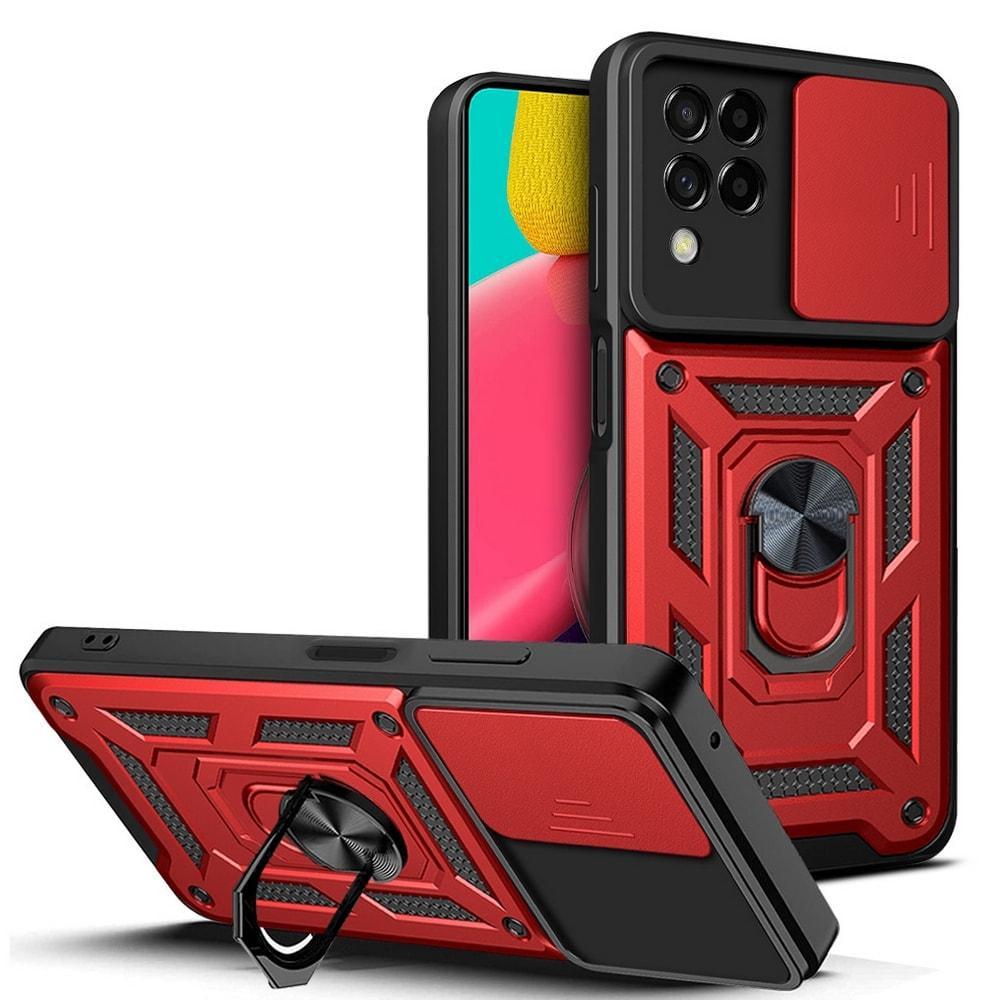 Чехол с защитой камеры 3DGuard Samsung Galaxy M33 M336 Red (32479-2D) Чехол с защитой камеры 3DGuard Samsung Galaxy M33 M336 Red (32479-2D)