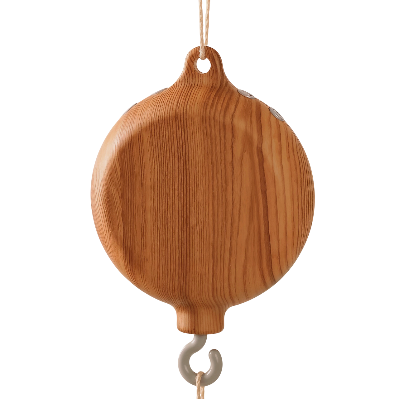 Блок музичний для мобіля 35 мелодій/із регулюванням гучності та плавним обертанням Світле дерево (25364480)