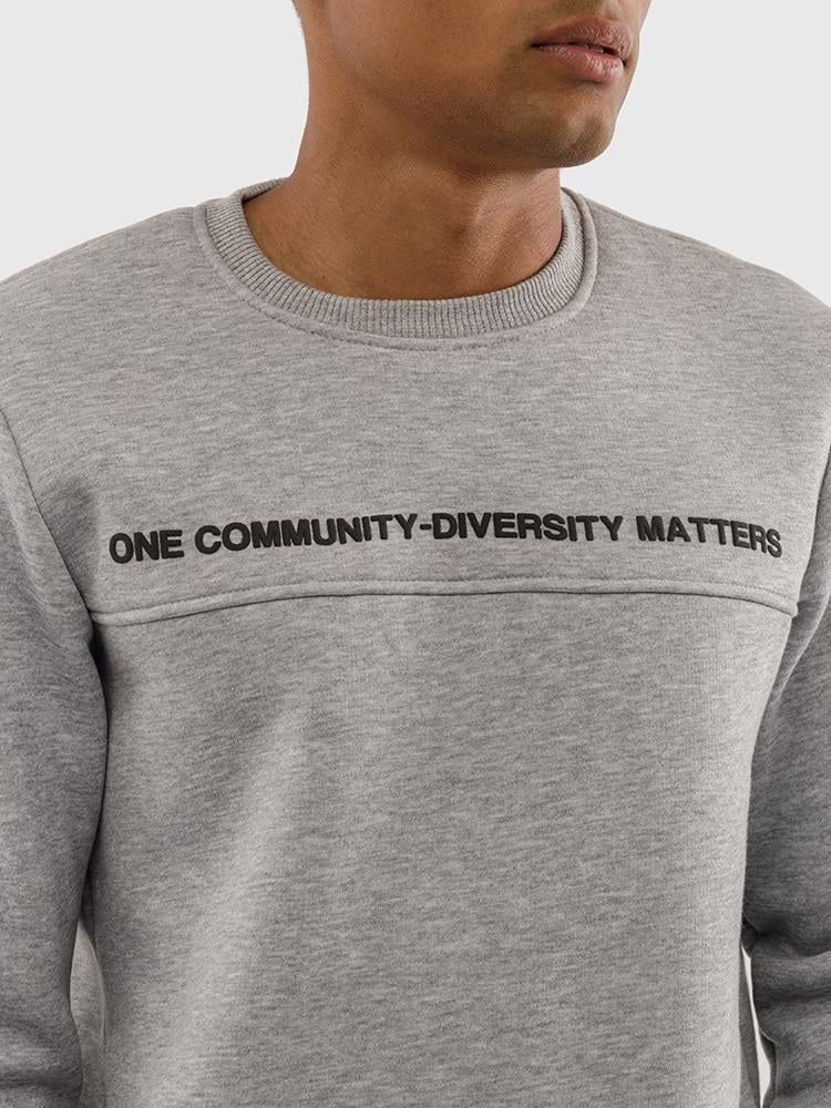 Світшот чоловічий ЦБ-00227284 р. 44 Сірий (SKT000925965) - фото 2 Світшот чоловічий ЦБ-00227284 р. 44 Сірий (SKT000925965) - фото 2