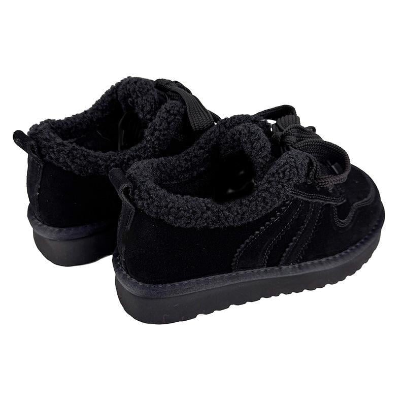 Кеды женские зимние замшевые 50266-1 p. 40 25,5 см Черный - фото 4