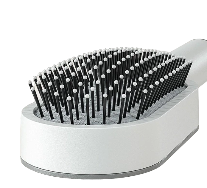 Щетка для волос массажная 3D 255х75х55 мм Белый (11166) - фото 4 Щетка для волос массажная 3D 255х75х55 мм Белый (11166) - фото 4