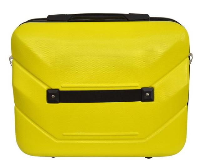 Б'юті-кейс пластиковий Bonro 10500800 великий Жовтий - фото 2 Б'юті-кейс пластиковий Bonro 10500800 великий Жовтий - фото 2