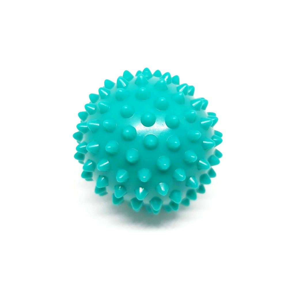 Масажний м'яч для стоп та тіла шипований Spiky Ball 6 см Бірюзовий - фото 2