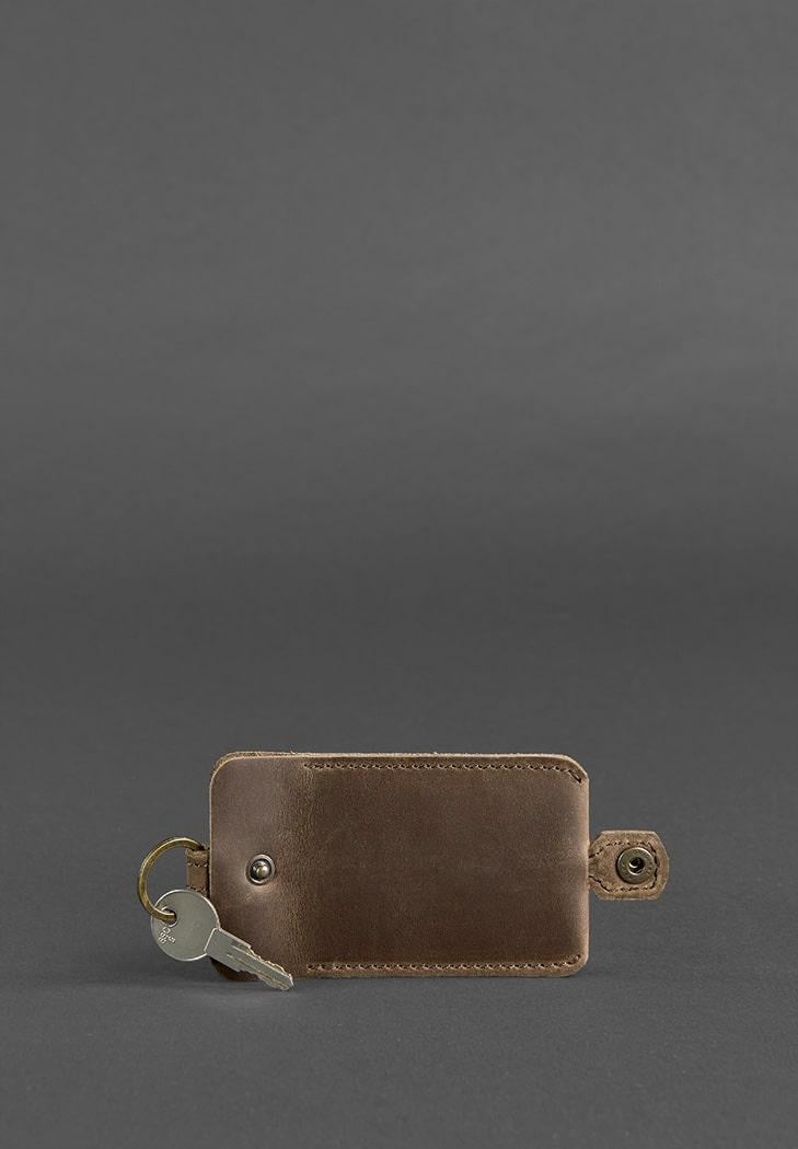 Ключниця шкіряна 1.0 Crazy Horse Темно-коричневий (A-026611) - фото 5 Ключниця шкіряна 1.0 Crazy Horse Темно-коричневий (A-026611) - фото 5