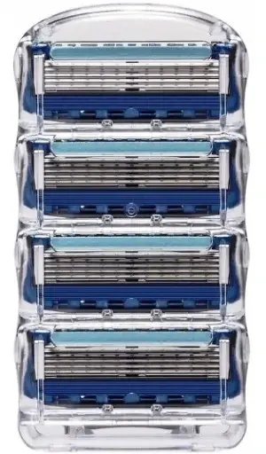 Лезвия для бритья сменные Gillette Fusion Proglide без упаковки 4 шт. (0079)