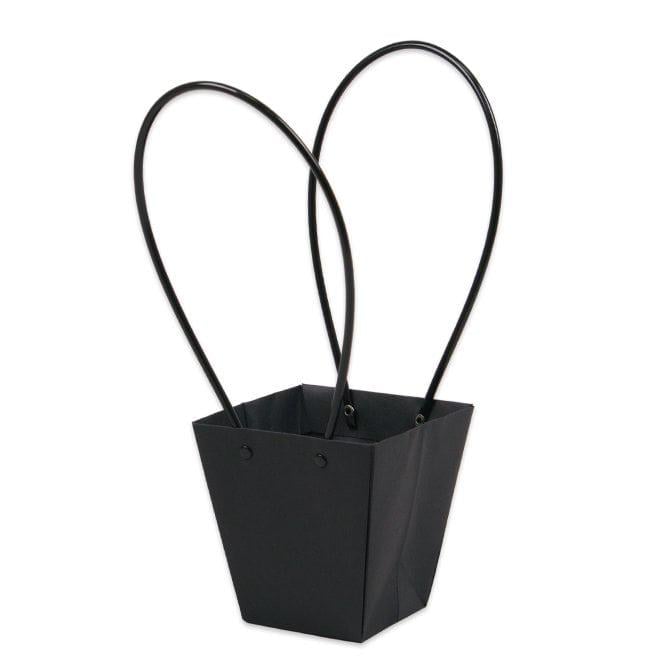 Набір паперових сумочок для квітів 39160 10 шт. Чорний (DR014993) Набір паперових сумочок для квітів 39160 10 шт. Чорний (DR014993)