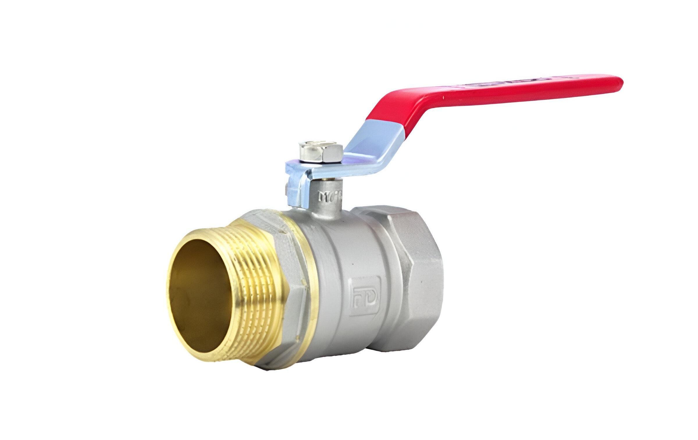 Кран кульовий FADO S.r.l 1" ЗВ прямий з ручкою (TK-KNR3)