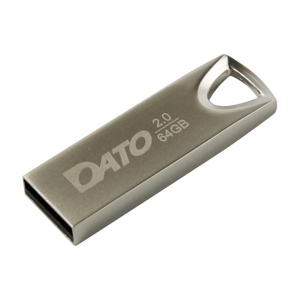 Флеш накопичувач USB Dato DS7016 USB2.0 64GB Silver (DS70016-64G)
