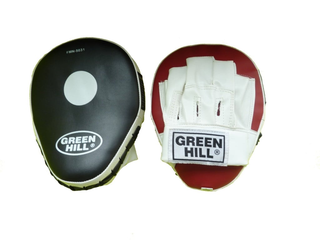 Лапы боксёрские гнутые FMN GREEN HILL