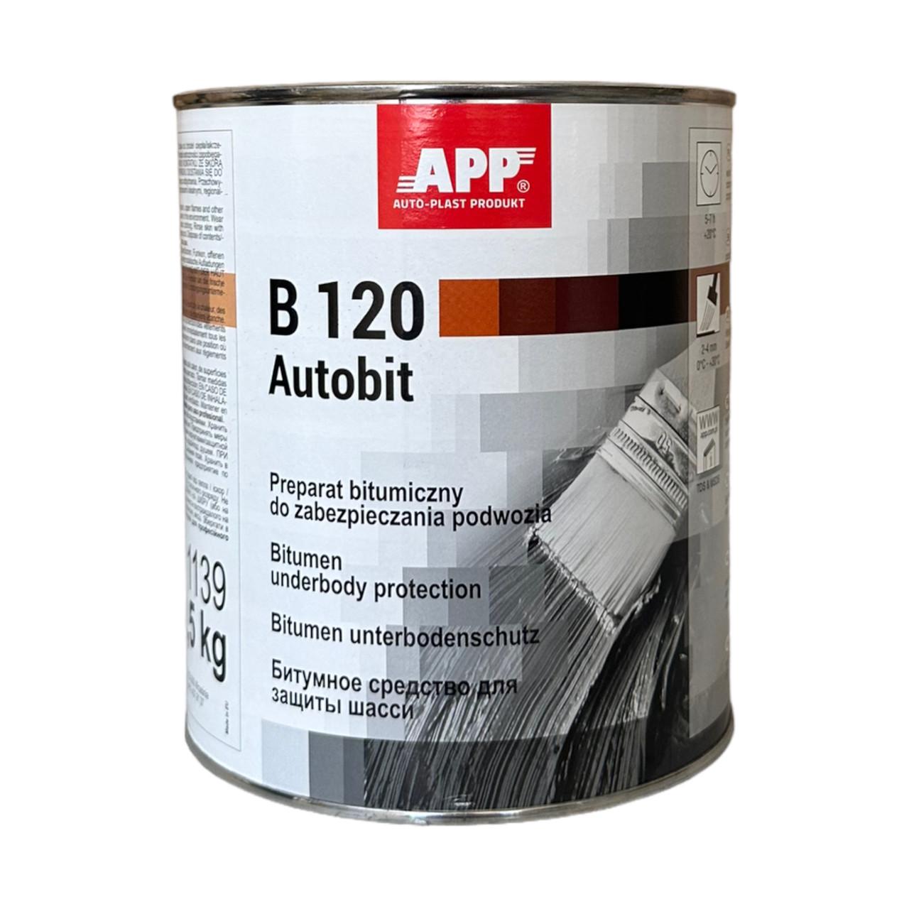 Мастика битумная APP B120 Autobit 2,5 кг