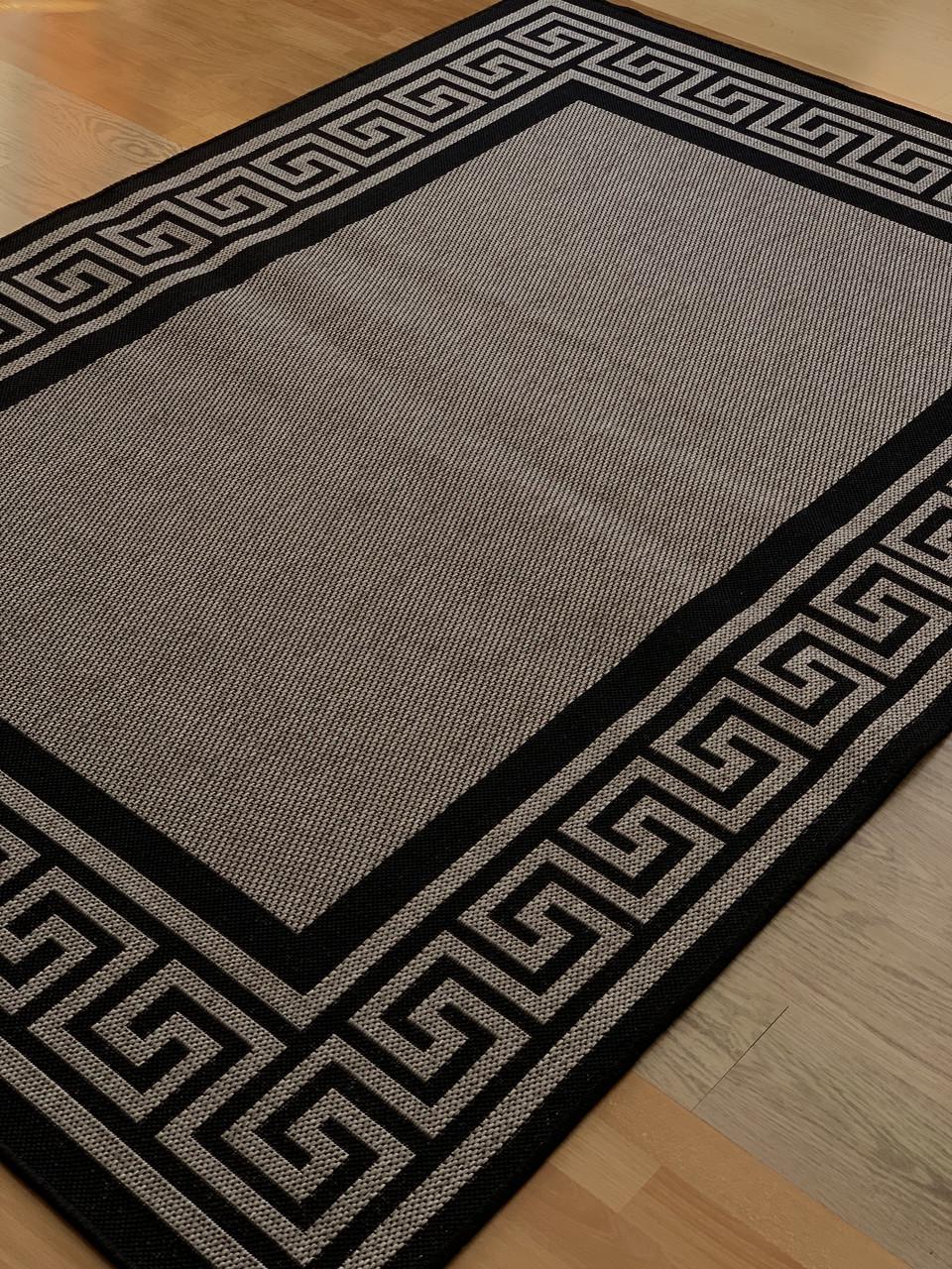 Ковер безворсовый абстрактный 80х150 см Серый 10161-0515(2599126363) - фото 4 Ковер безворсовый абстрактный 80х150 см Серый 10161-0515(2599126363) - фото 4