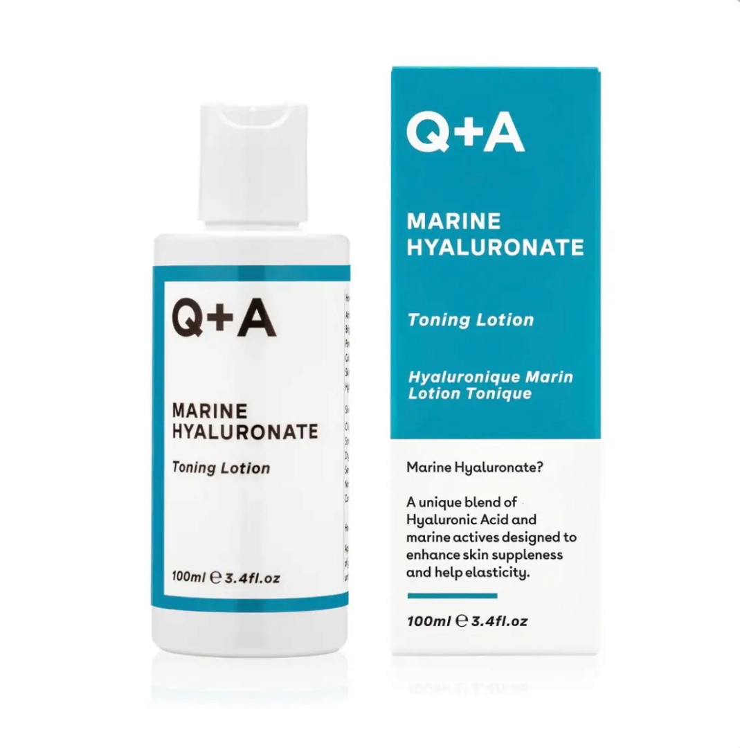 Лосьон тонизирующий с гиалуроновой кислотой Q+A Marine Hyaluronate 100 мл