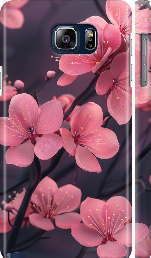 Чехол на Samsung Galaxy Note 5 N920C Пурпурная сакура (6075m-127-42517)
