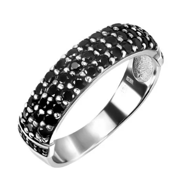 Кольцо серебряное Umax 10420ch р. 16,5 мм (22520097)