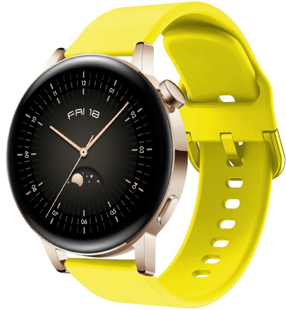 Ремінець Style для Huawei Watch GT3 42 мм Yellow (26166-0A) Ремінець Style для Huawei Watch GT3 42 мм Yellow (26166-0A)