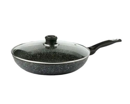 Сковорідка з кришкою Tiross TS-1288-P універсальна 30 см (id_1823)