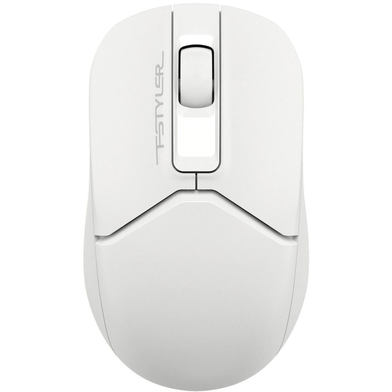 Компьютерная мышка беспроводная A4Tech FG12S с батареей White (32163513)
